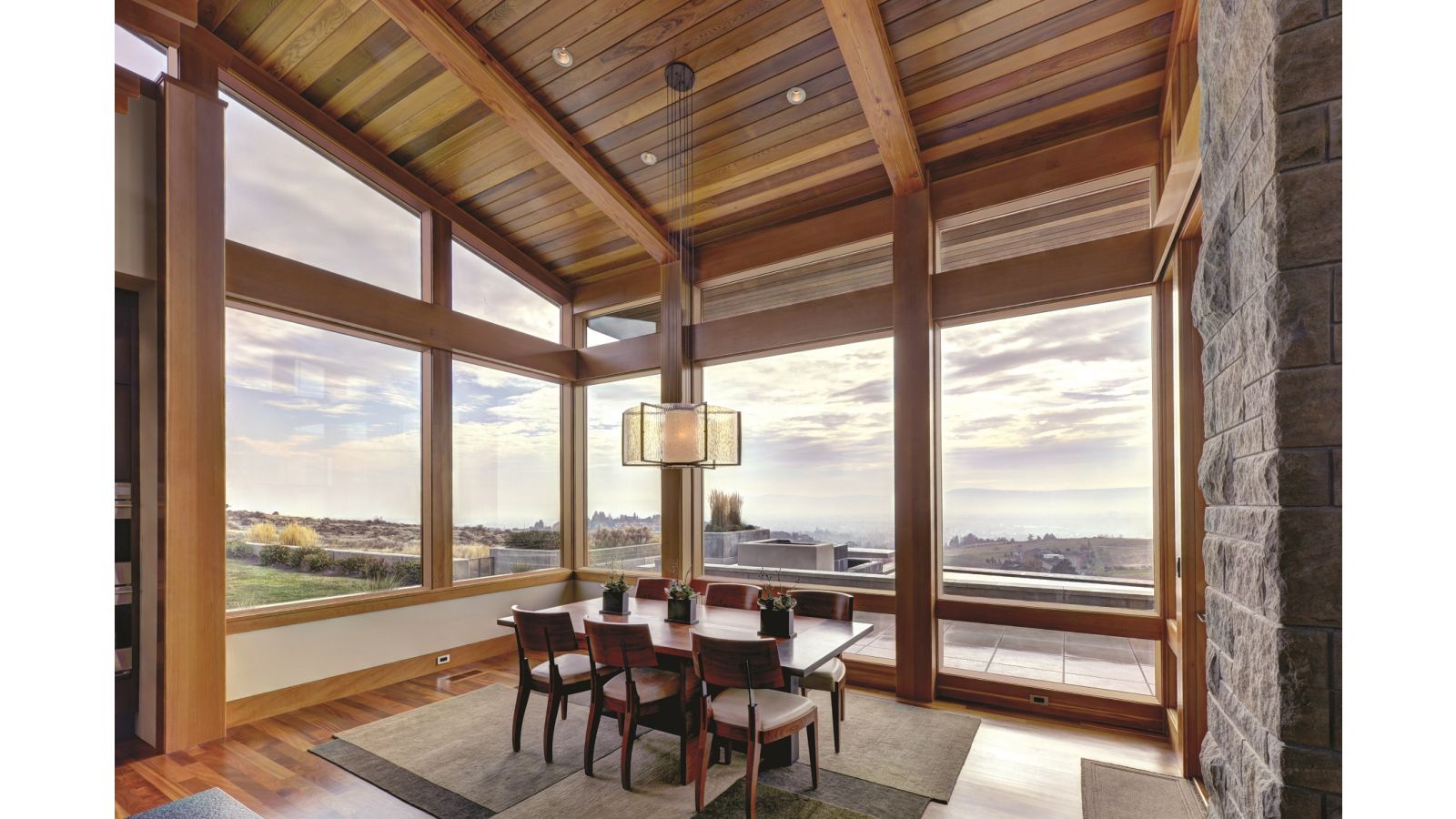 JELD-WEN® EpicVue™ contemporary clad-wood windows and patio doors